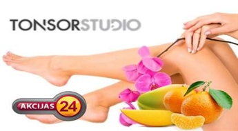 Anti-Age SPA programma kājām - "Mandarīns + mango" salonā "TONSOR STUDIO"!