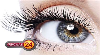 Profesionāla skropstu pieaudzēšana salonā „Bella Beauty” ar 52 % atlaidi!