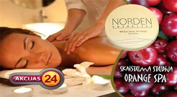 Витаминный СПА ритуал с брусникой в студии красоты "Orange Spa" со скидкой 53%!