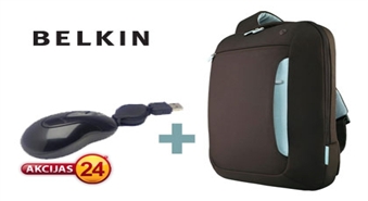 Вместе выгоднее! BELKIN Рюкзак+мышка!!!Скидка 68%!