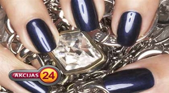 Классический маникюр + покрытие лаком Gelish со скидкой 50%!