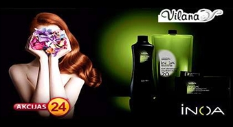 Бережное окрашивание волос инновационной краской INOA от L’Oreal в салоне Vilana со скидкой 50%!
