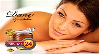 Ārstnieciskā masāža ar dabīgo medu salonā „Dane Spa” ar 55% atlaidi!
