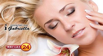 Sejas tīrīšana  salonā „Gabriella” ar 55% atlaidi!