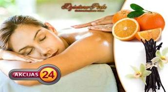Сахарный пилинг для тела " Magic Spa" с ванилью и цветками апельсина  в салоне  красоты "Dzintara Pērle" со скидкой 50% !