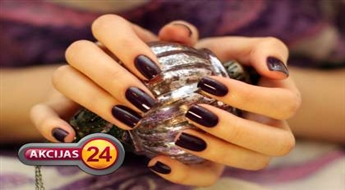 Ideāls manikīrs uz ilgu laiku! Manikīrs + Gelish ar 50% atlaidi !