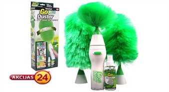 Go Duster birste cīņai pret putekļiem ar 62% atlaidi!