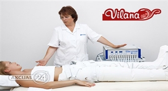 Limfodrenāžas zābaki – Presosterapija skaistumkopšanas salonā „Vilana” ar 50% atlaidi! Padari kājas vieglākas par zemāku cenu - tikai 3.99 Ls!