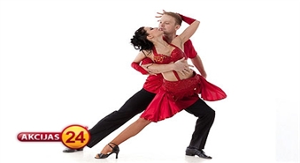 8 nodarbības  SALSA iesācēju grupā ar 50% atlaidi!!