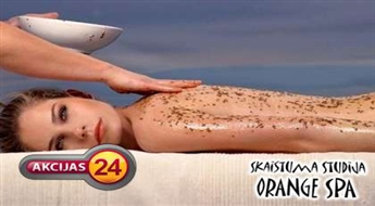 Skaistuma studija "Orange Spa" piedāvā  baudas pilno kafijas masāžu (60 minūtes) ar 60% atlaidi !