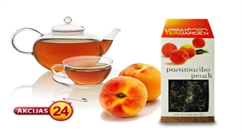 Ароматизированный фруктовый чай Urban Tea Garden “PARAMARIBO  PEACH” 75 г. Только 1.32 Ls