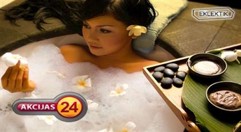 Divu stundu zaļās tējas SPA procedūra salonā "Eklektik"!