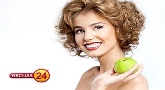 „ Green Apple” maiga un patīkama procedūra visu ādas kopšanai no salona "POEMA"  ar atlaidi 53%!