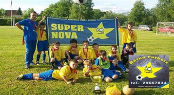 Atklātais bērnu futbola treniņš SK "SUPER NOVA" Skonto hallē 28.08. plkst 17:30 ar 60% atlaidi, tikai par 0,80 Ls