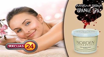 Ekskluzīvs sarkanvīna SPA rituāls ādas atjaunošanai skaistuma studijā "Orange Spa" ar atlaidi 53%!