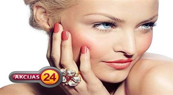 Ekspress manikīrs + Gelish  ar 50% atlaidi salonā „Bella Beauty”!