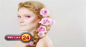 Французская коса, причёска или укладка со скидкой 60%!