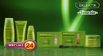 Midollo di Bamboo (matu ārstēšana) matu kauterizācija + matu galu griešana salonā "Venezia" vai "Eklektik" ar 51% atlaidi!