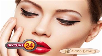 Izcel savu dabisko skaistumu – iegūsti izteiksmīgas sejas līnijas ar permanento make-up salonā "Mona Beuty"!