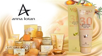 Anna Lotan Golden Triple Benefit Day Cream SPF30 100ml  ar tonālo efektu ar 50% atlaidi.