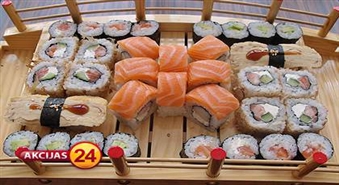 Izdevīgs piedāvājums no DOMINO! Sushi set 2 personām ar 57% atlaidi!