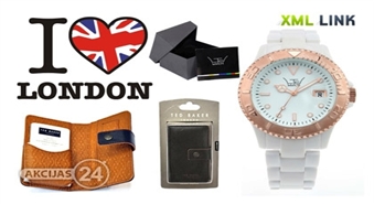 Ziemassvētku dāvana stilīgiem cilvēkiem! Komplekts „I LOVE LONDON„ ar 77% atlaidi!