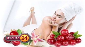 Brūkleņu SPA rituāls ķermenim ar eko-kosmētiku bez parabēniem + galvas masāža ar 55% atlaidi!