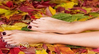Aparāta  pedikīrs + „GELISH” mīļākajā krāsā ar 50% atlaidi!