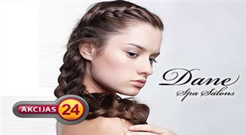 Плетение французских косичек в салоне „Dane Spa” со скидкой 51%!
