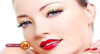 Uzacu korekcija + uzacu un skropstu krāsošana par neticamu cenu, tikai 2.90 Ls!