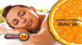 Окунитесь в апельсиновый рай! Апельсиновый SPA ритуал в студии красоты "Orange Spa" со скидкой 60%!