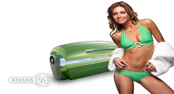Skaistumkopšanas salons Kosmeta piedāvā: APMEKLĒ solāriju “Ergoline 600” Turbo Power ar 72% atlaidi tikai par 1.69 Ls