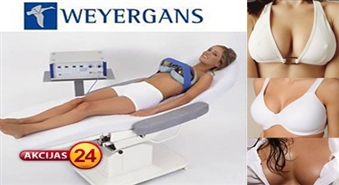 Krūšu un dekoltē liftinga procedūra ar 50% atlaidi salonā "High Care" Weyergans!