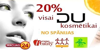 Izstādes EXPO BEAUTY 2012 apmeklējums par 1.99 Ls + 20% atlaide VINCENT DAVIANNY - DU kosmētikai!