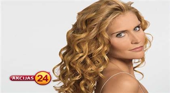 Женская химическая завивка + стрижка + укладка в салоне "Paloma salons Lukss"!