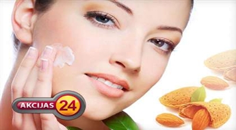 Atjaunojoša procedūra sejai ar "Natinuel Mandelic PEEL" augļskābju mandeļu pīlingu "Mona Beauty"!