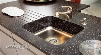 Izlietne no mākslīgā akmens (Corian, Montelli, Hanex, Avonite, Staron)ar 50% atlaidi!