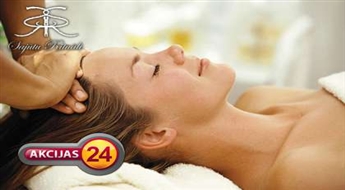 Atveseļojoša muguras masāža ar aromterapiju + galvas masāža pilnīgai ķermeņa relaksācijai!