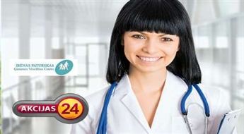 Terapeita/Pediatra konsultācija + Biorezonanses terapijas kurss (5 seansi) ar 60% atlaidi!