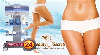 Tvirts ķermenis un nekāda celulīta! STRAVAC vakuuma masāža ar 58% atlaidi!