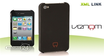 Iepriecini savu iPhone 4s! Venom „Black Armour” maciņš ar atlaidi 51%!