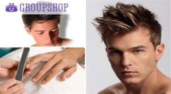 Классический маникюр с покрытие GELISH + spa педикюр с покрытием GELISH в салоне "Venezia" или "Eklekti"!