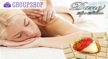 2 stundu zemeņu SPA rituāls ar balto šokolādi salonā "Dane Spa" -61% ! Prieka sajūtu un zemeņu garstāvolkli garantējam!