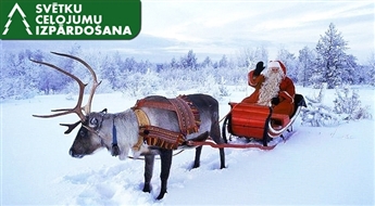Ziemassvētki pie Santa Klausa Lapzemē ar Ls 1 avansu — norēķinies 24 mēnešu laikā / 5 dienas (Bulta Tūrs) – Maksā 10% avansu, norēķinies 24 mēnešos!