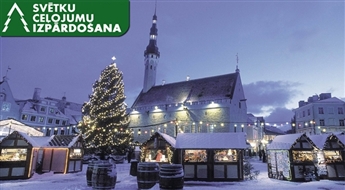 Ziemassvētki Tallinā ar Ls 1 avansu — norēķinies 24 mēnešu laikā / 2 dienas (Laimtūre) – Maksā 10% avansu, norēķinies 24 mēnešos!