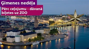 Kolmārdenas Zoo un Stokholma / 4 dienas – Maksā 10% avansu, norēķinies 24 mēnešos!