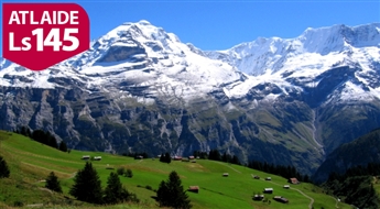 Šveice (Cīrihe—Lucerna—Interlakena—Berne—Lugano—Lihtenšteina) / 9 dienas – Maksā 10% avansu, norēķinies 24 mēnešos!