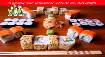 Suši set (32. gb) + BEZMAKSAS PIEGĀDE Rīgā no SUSHI TOWN!