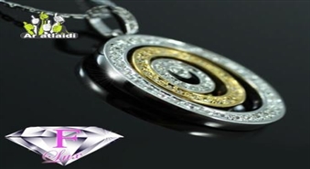 Brīnišķīgs kulons ar Swarovski kristāliem -50%