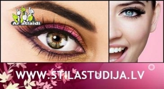 Uzacu korekcija un krāsošana STILA STUDIJĀ ar 63% atlaidi!